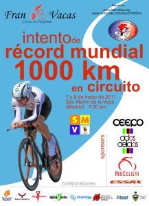 Fran Vacas tratará de conseguir el récord mundial de 1.000 km